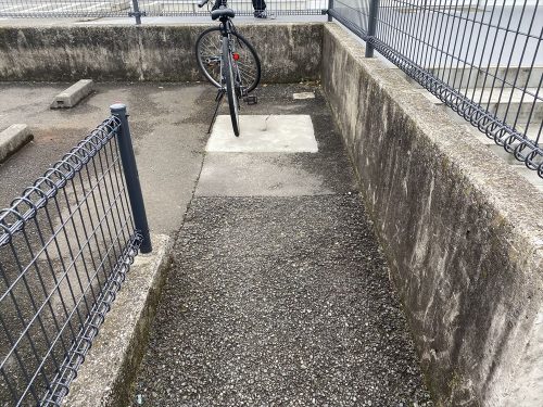 パレッテ大和鶴間店の駐輪所(自転車置場)