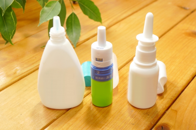 鼻から噴射・点鼻薬