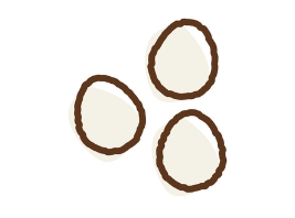 生卵（ゆでたまご）